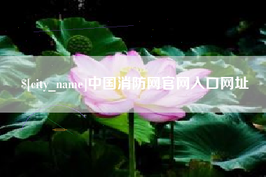 内蒙古中国消防网官网入口网址