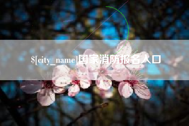 内蒙古国家消防报名入口
