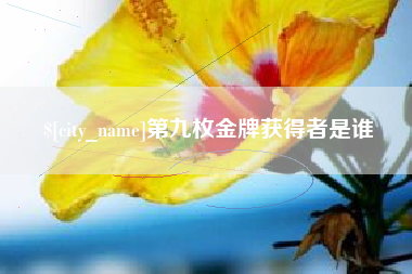 内蒙古第九枚金牌获得者是谁