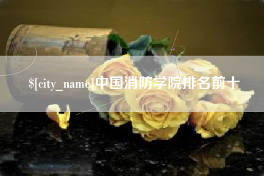 内蒙古中国消防学院排名前十