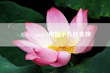 内蒙古中国十九枚金牌