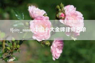 内蒙古中国十大金牌律师名单