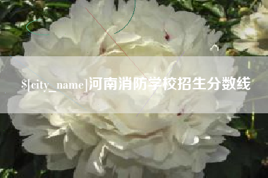 内蒙古河南消防学校招生分数线