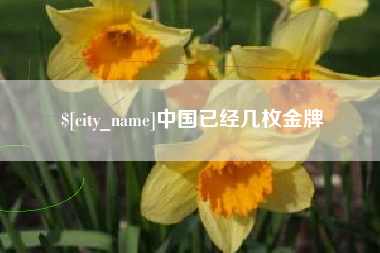 内蒙古中国已经几枚金牌