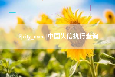 内蒙古中国失信执行查询