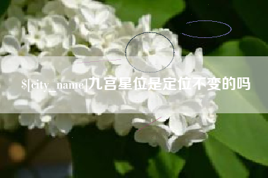 内蒙古九宫星位是定位不变的吗