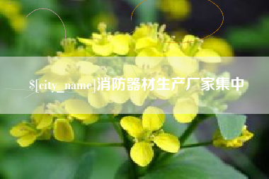 内蒙古消防器材生产厂家集中