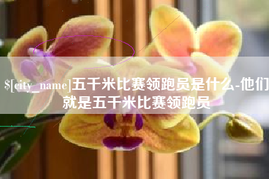 内蒙古五千米比赛领跑员是什么-他们就是五千米比赛领跑员