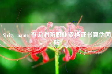 内蒙古查询消防职业资格证书真伪网站