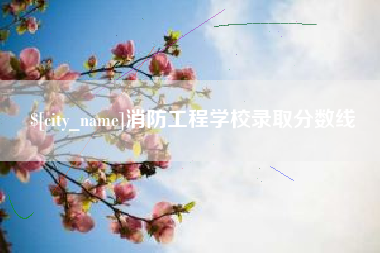 内蒙古消防工程学校录取分数线