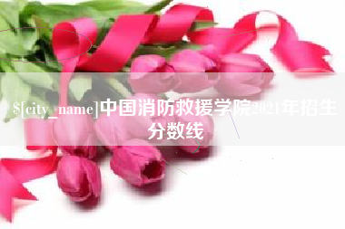 内蒙古中国消防救援学院2021年招生分数线