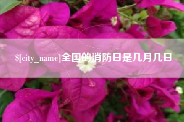 内蒙古全国的消防日是几月几日