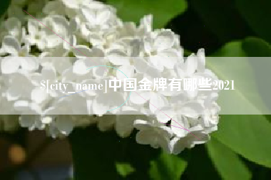 内蒙古中国金牌有哪些2021