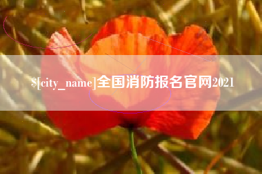 内蒙古全国消防报名官网2021